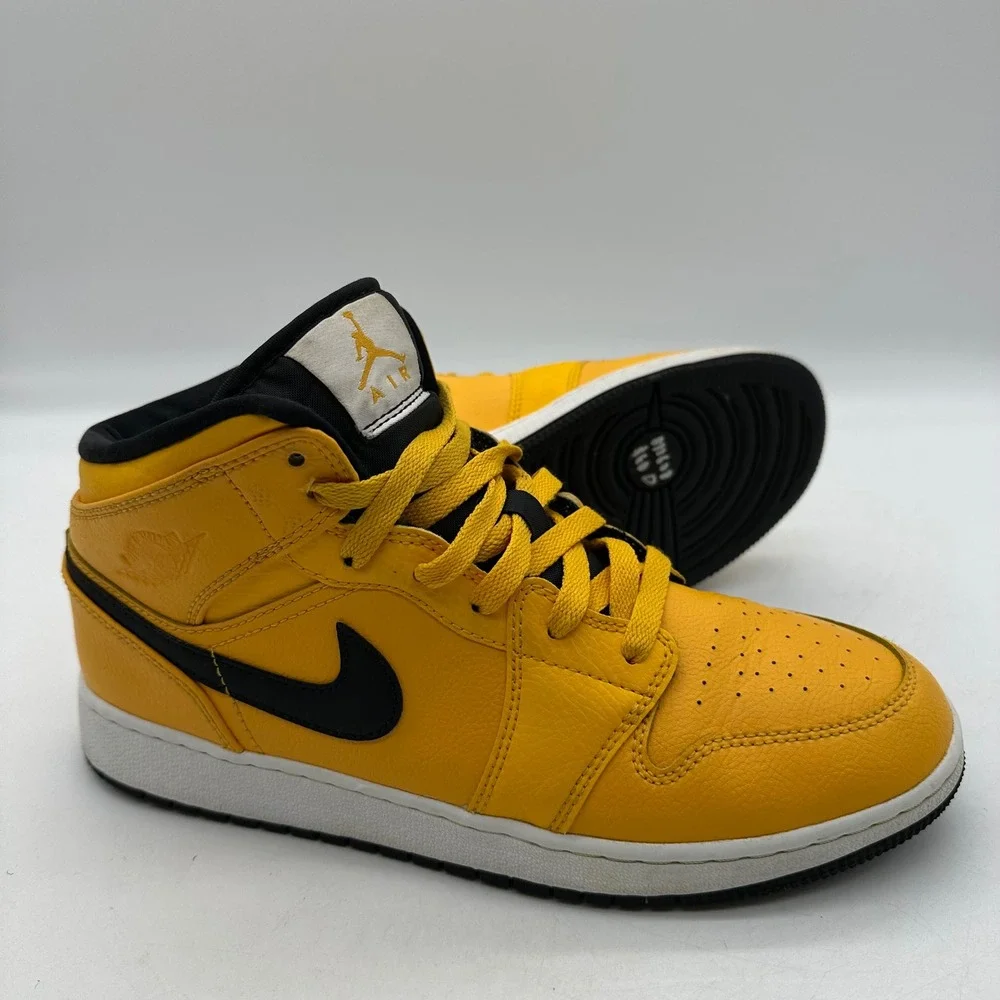 Nike 554725-700 Youth 7Y Air Jordan 1 Mid GS 